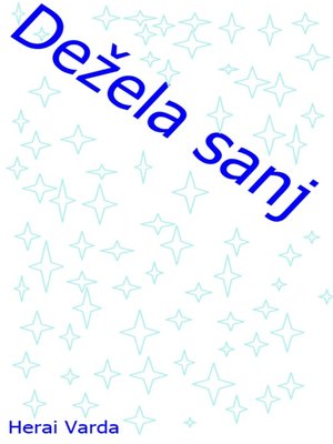 cover image of Dežela sanj